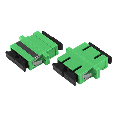 SC/APC Singlemode Duplex Fiber Adapter