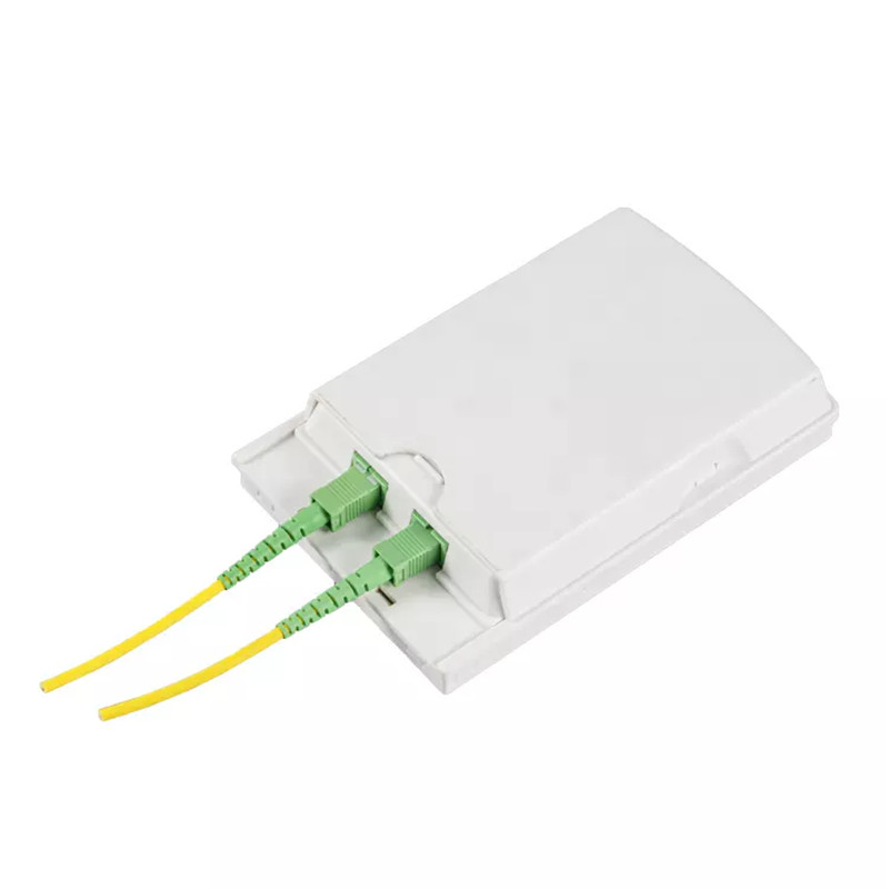 2 ports Fiber Optic Wall Plate Outlet