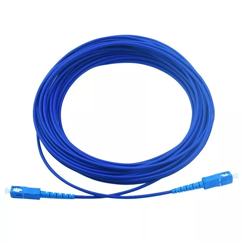 SC Single Mode Indoor Armored Fiber Optic Cable